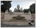 Image for Fountain of Neptune (Fontana del Nettuno) in Piazza del Popolo, Rome, Italy