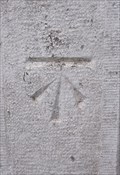 Image for Cut Mark-  Post at the White Lodge, Llanfairpwllgwyngyll, Ynys Môn, Wales