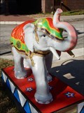 Image for Hertzberg Elephant Statue "Cinnamon Kandy" - San Antonio, TX USA