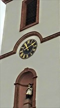 Image for Church Clock St. Martin - Hanhofen, Rhineland-Palatinate, Germany