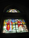 Image for Jesus stained glass - Paróquia Nossa Senhora da Lapa - Sao Paulo, Brazil