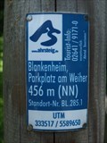 Image for 456 m - Parkplatz am Weiher - Blankenheim - Nordrhein-Westfalen / Germany
