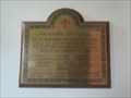 Image for Pishill  Parish Church combined plaque  - Oxon