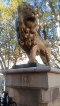 Image for Lion debout sur la fontaine - Vidauban, Var, France