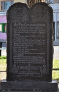 Image for Exodus 20 (Ten Commandments) ~ Triangle Park - Kemmerer, Wyoming