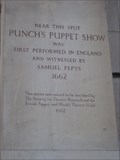 Image for First Punch's Puppet  Show - 1662  Covent Garden- London