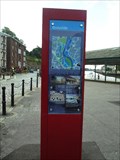 Image for "You are here" Map, Exeter Quay, Devon UK