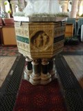 Image for Font, St Philip & St James, Hallow, Worcestershire, England