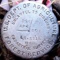 Image for USDA Forest Service Marker S.18 AP.1 DOE LS.5215 1980