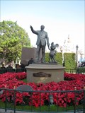 Image for 4017 Disneya -Walt Disney statue @ Disneyland - Anaheim, CA