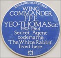 Image for F F E Yeo-Thomas Blue Plaque - Guildford Street, London, UK