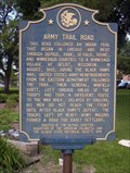 Image for Army Trail Road marker - Addison, IL