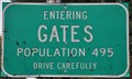 Image for Gates, Oregon ~ Population 495