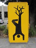 Image for Upside Down Man with Tree for Leg - Emeryville, CA
