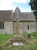 Image for Medieval cross- St. Olaves Church - Fritwell  - Oxon