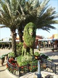 Image for Panthera leo 'Chlorophylum' Mugambi - Lion Topiary - Busch Gardens - Tampa, FL