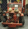 Image for US Navy CJ3 Fire Truck Jeep