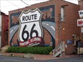 Image for Gigantic Route 66 Highway Shield - Pontiac, Illinois, USA.