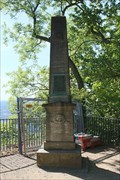 Image for Obelisk am Drachenfels (Kopie des Originals von 1814) - Drachenfels, Siebengebirge, Germany