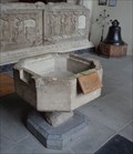 Image for Medieval Font - St Mary's Church - Tenby, Pembrokeshire, Wales.