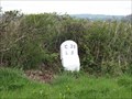 Image for Milestone on A390 at Higher Keason near St Ive, Cornwall