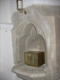 Image for Piscina and Altar Back - St Martin's Church, Zeals, Wiltshire, UK