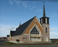 Image for Église/Church Notre-Dame de Lourdes de Sainte-Adélaïde-de-Pabos, Québec, Canada