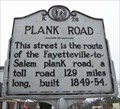 Image for Plank Road Marker, Carthage, NC