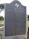 Image for Cedar Park Cemetery