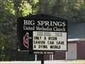 Image for Big Springs U.M. Church - Pinson TN