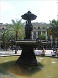 Image for Plaça Reial fountain  - Barcelona, Spain