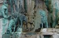 Image for Dogs in  Matthias Fountain, Buda's Castle - Bubapest, Hungary