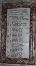 Image for Memorial Tablet, St Oswald’s Church, Arncliffe  N Yorks