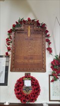 Image for Roll of Honour board - St Peter & St Paul - Oxton, Nottinghamshire