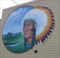 Image for Tulare Union High School 'Redskins' Mural - Tulare, CA