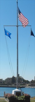 Image for Simmons Island Nautical Flag Pole - Kenosha, WI