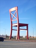 Image for Ginormous Red Chair