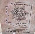 Image for Officer Louis O. Cochran - Dateland, AZ