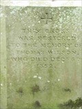 Image for Thomas Wilson, St Michael's, Salwarpe, Worcestershire, England