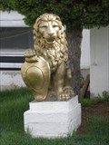 Image for Golden Lions at the Wat Buddhikaram Cambodian Buddhist Temple of Utah - West Valley City, UT