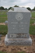 Image for Marion C. Wilson - Little River-Wilson Valley Cemetery - Little River-Academy, TX