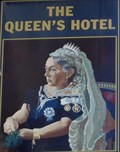 Image for The Queens Hotel - Pub Sign - Newport, Gwent, Wales