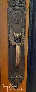 Image for Winged Lion Door Handle - Canon City, CO