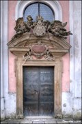 Image for Baroque portal of St. Mary Magdalene Church / Barokní portál kostela Sv. Márí Magdaleny - Skalka (Mníšek pod Brdy, Central Bohemia)