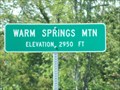 Image for Warm Springs Mountian