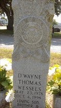 Image for D'Wayne Thomas Wessels - San Geronimo Cemetery - Seguin, TX