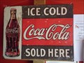 Image for "Ice Cold Coca Cola sold here" Sign - Akureyri, Iceland