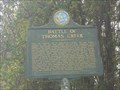 Image for Battle of Thomas Creek - Nassau County, FL
