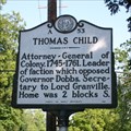 Image for Thomas Child, Marker A-53