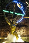 Image for Rescue the Rainforest - Artistic Neon - Disney Springs, Orlando, Florida.
